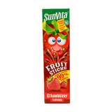 Sticks de fructe fara gluten capsuni 5*20g 100gr SunVita