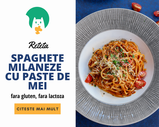 Reteta: Spaghete milaneze cu paste de mei