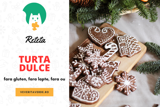 Reteta: Turta dulce pufoasa fara gluten, fara lapte, fara oua