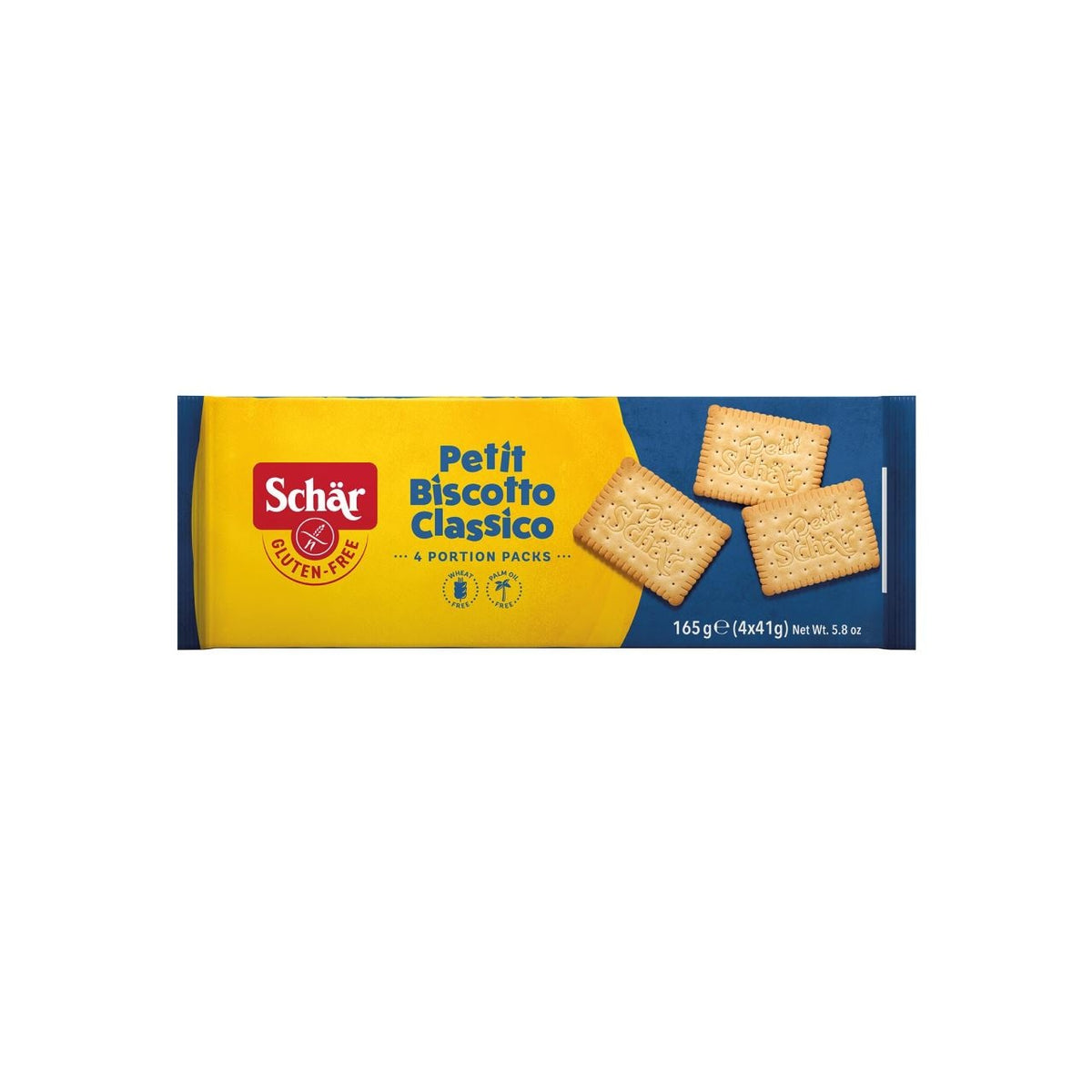 Biscuiti clasici fara gluten Petit 165gr Schar