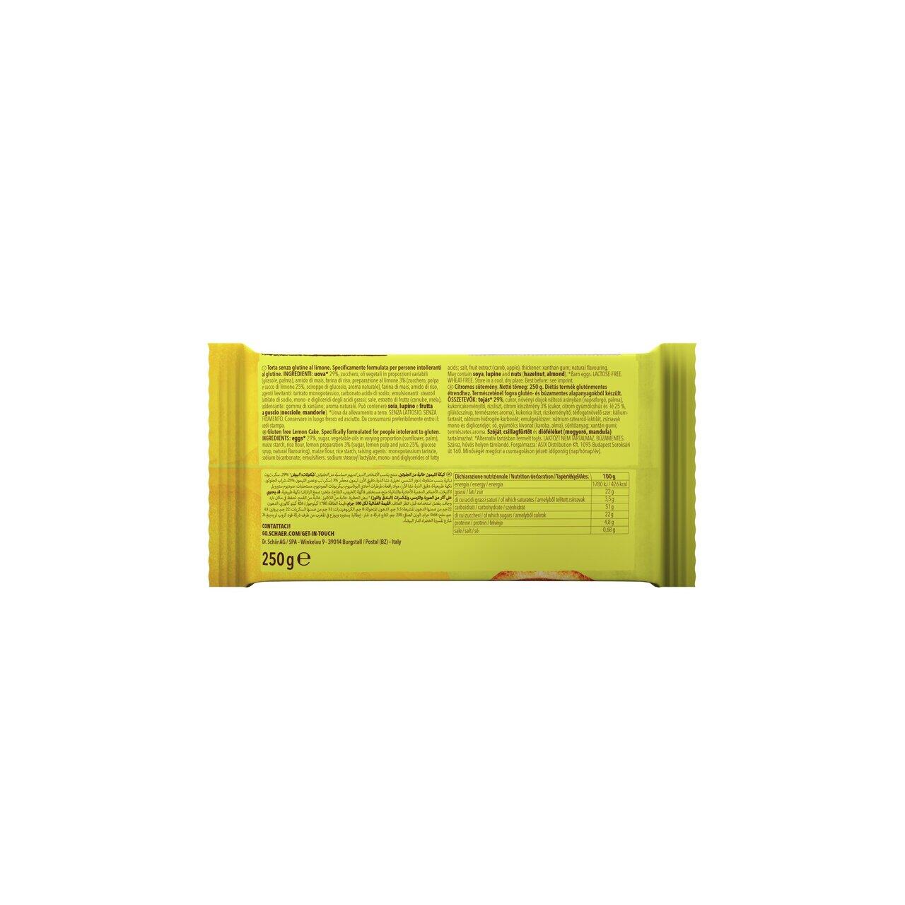 Prajitura cu lamaie fara gluten 250gr Schar