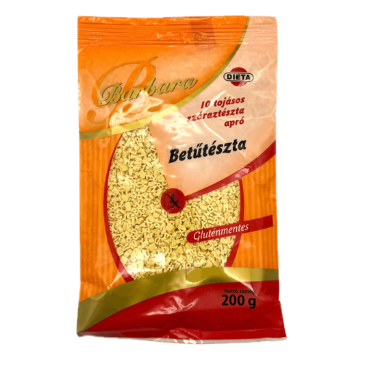Paste fara gluten alfabet 200gr Barbara