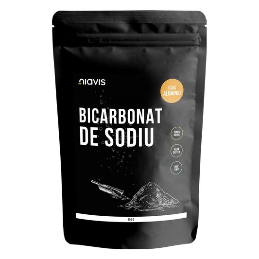 Bicarbonat de sodiu, fara gluten 250gr Niavis