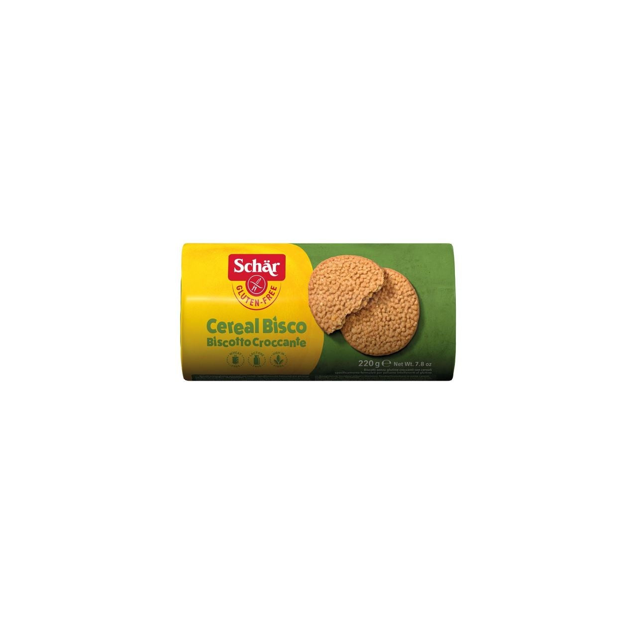 Biscuiti crocanti fara gluten Cereal Bisco 220gr Schar