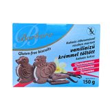 Biscuiti fara gluten cu crema de vanilie 150gr Barbara