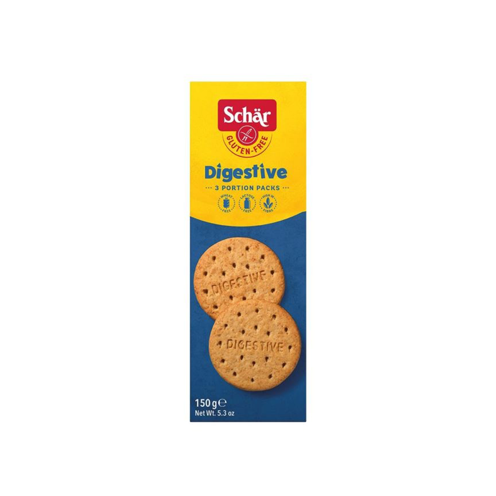 Biscuiti digestivi fara gluten 150gr Schar