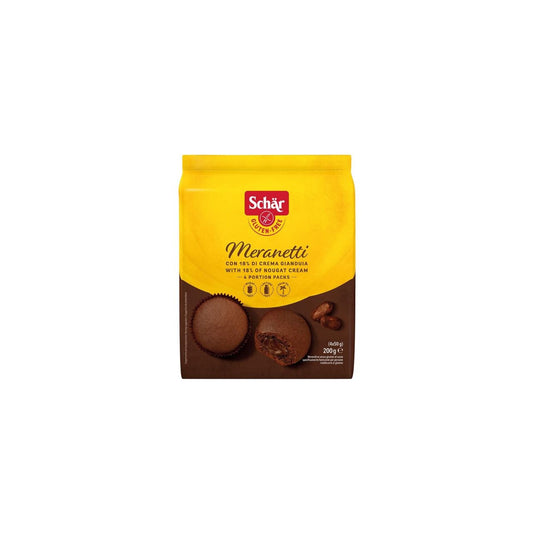 Briose fara gluten cu cacao Meranetti 200gr Schar