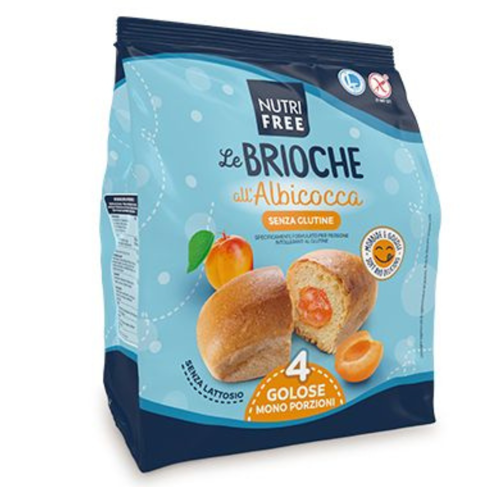 Briose cu caise fara gluten 200gr NutriFree