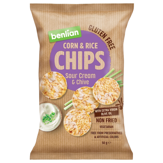 Chips fara gluten cu smantana benlian