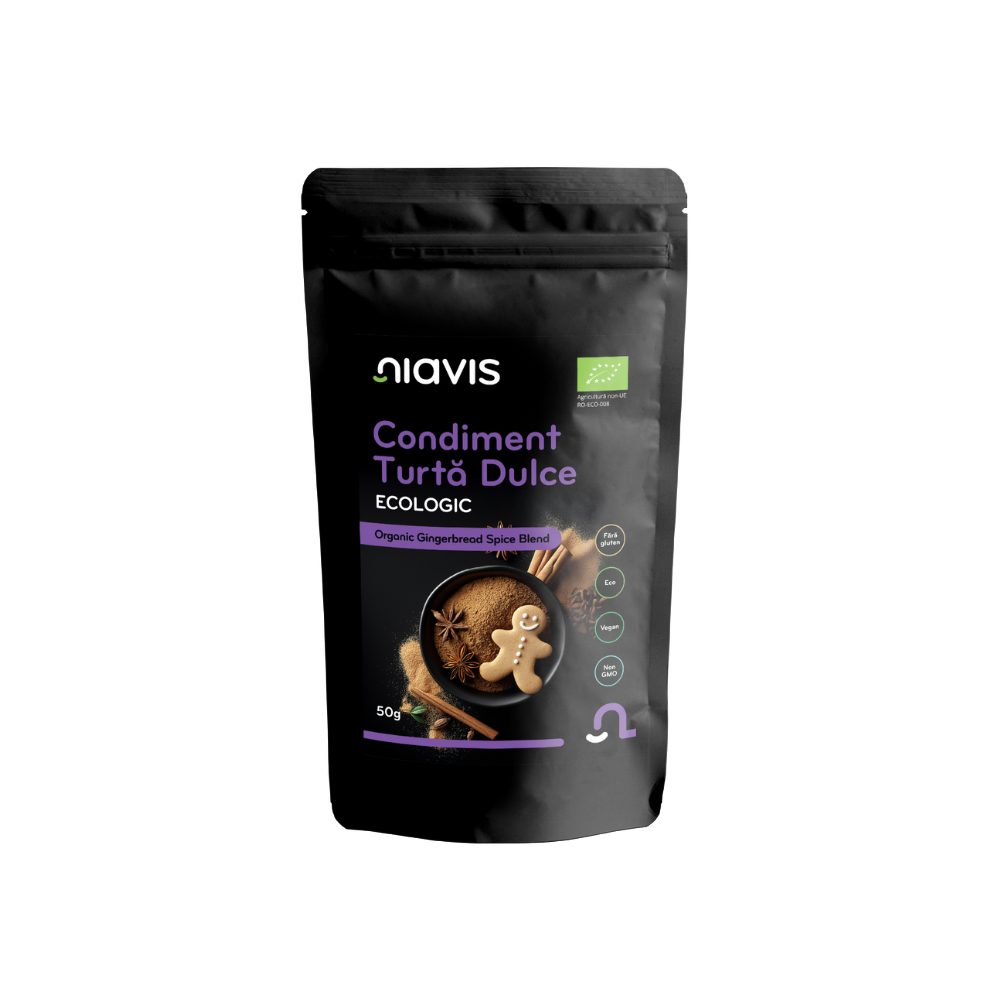 Condiment Turta Dulce fara gluten, bio 50gr Niavis