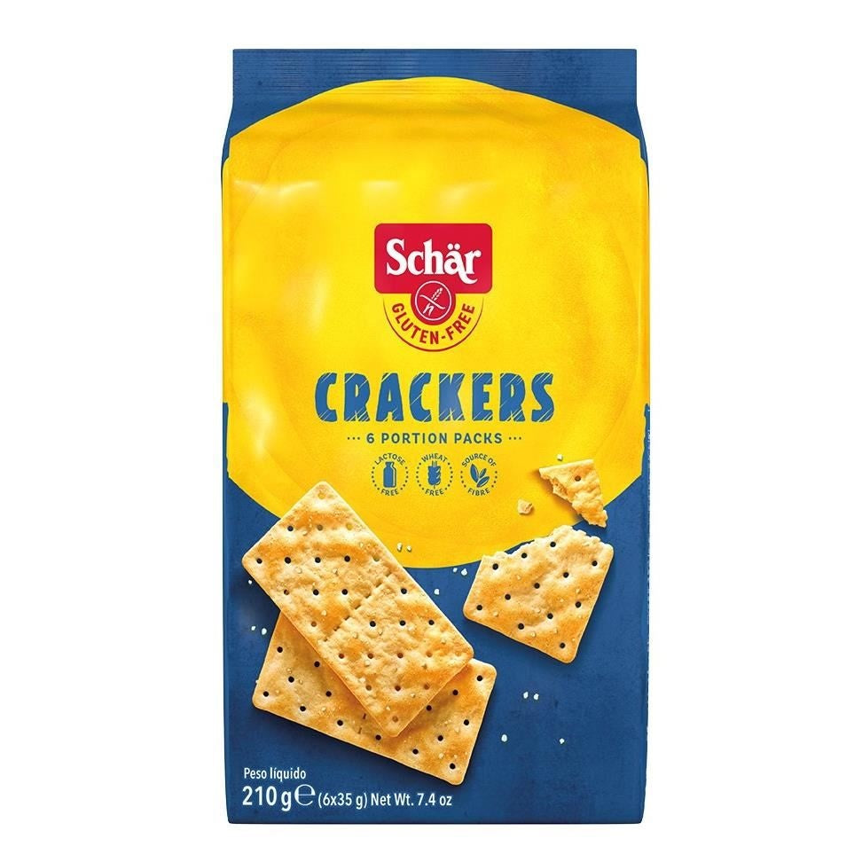 Crackers fara gluten 210gr Schar