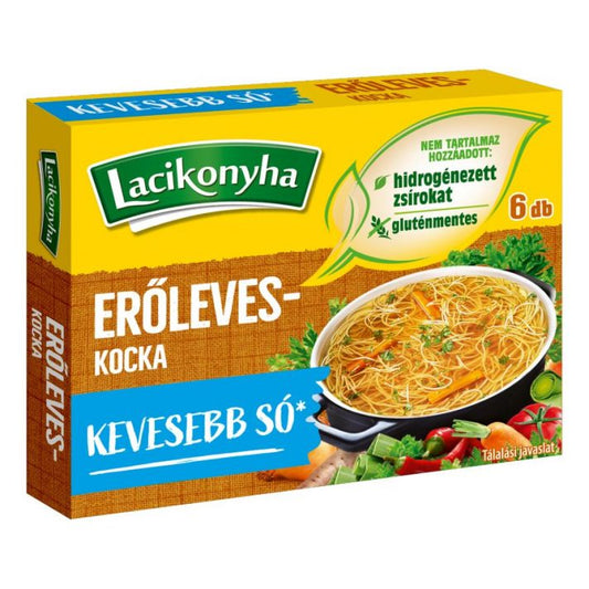 Cuburi pentru Ciorba de Carne fara gluten 60g Lacikonyha
