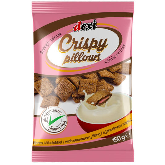 Pernite cu umplutura de capsuni fara gluten 150g Dexi