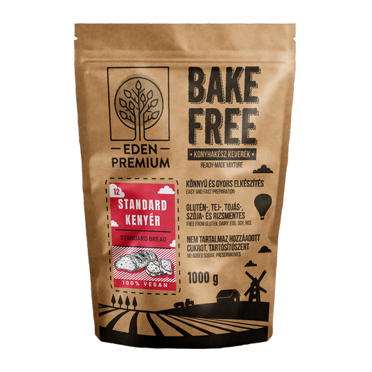 Mix faina fara gluten pentru paine Standard Bake Free 1kg Eden Premium