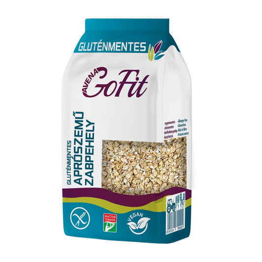 Fulgi de ovaz fara gluten, fini 500gr GoFit