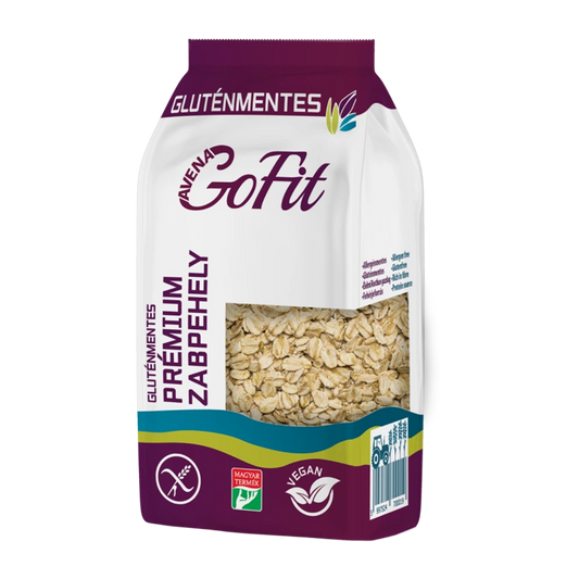 Fulgi de ovaz fara gluten Premium 500gr GoFit