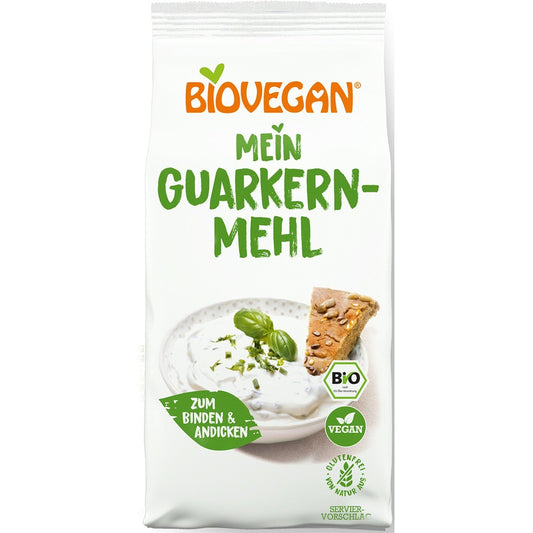 Guma de guar fara gluten, bio 100gr Biovegan
