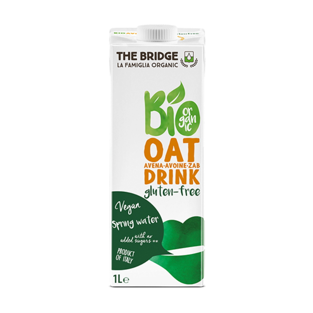 Lapte de ovaz fara gluten 1l The Bridge