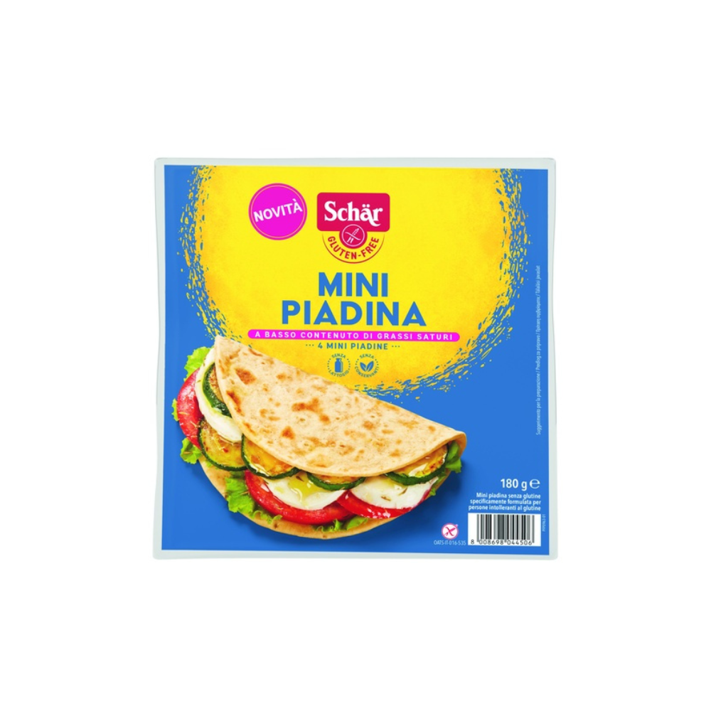 Lipii fara gluten Mini Piadina 180g Schar