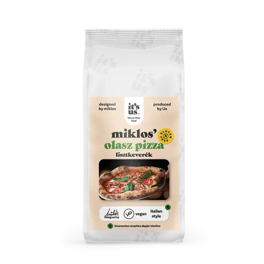 Mix Faina Fara Gluten pentru Pizza Italiana Miklos 500g by It's Us