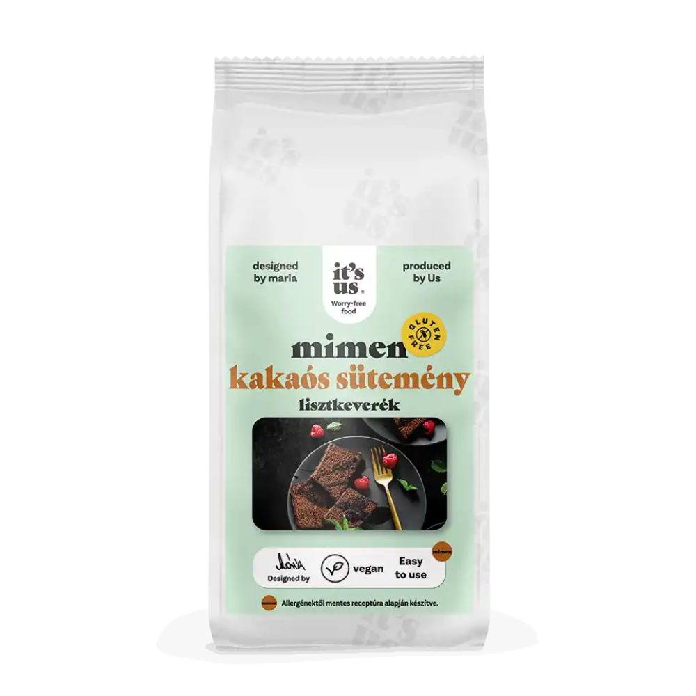 Mix faina fara gluten pentru prajitura cu cacao Mimen 500gr It's Us