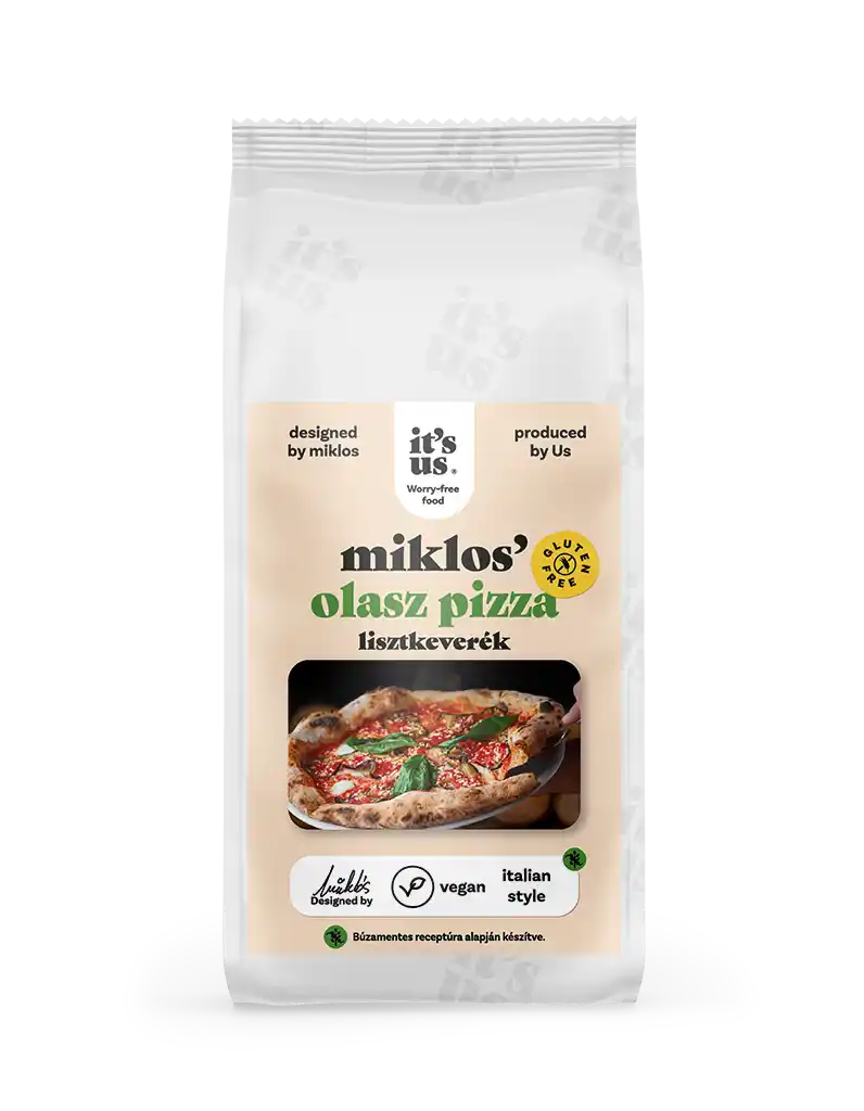 Mix Faina Fara Gluten pentru Pizza Italiana Miklos 500g by It's Us