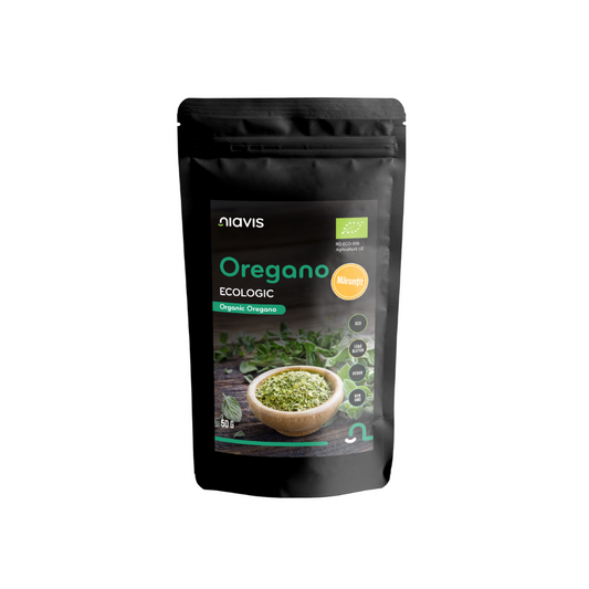 Oregano fara gluten, bio 50gr Niavis