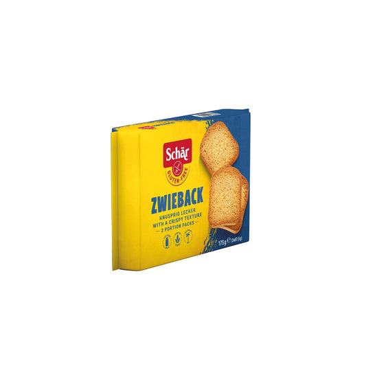 Paine prajita, feliata fara gluten Zwieback 175gr Schar