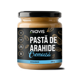 Pasta de arahide cremoasa fara gluten, bio 250g Niavis