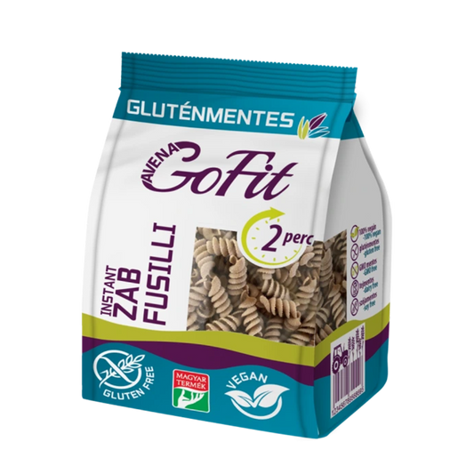 Paste integrale din ovaz fara gluten, spirale 200gr GoFit