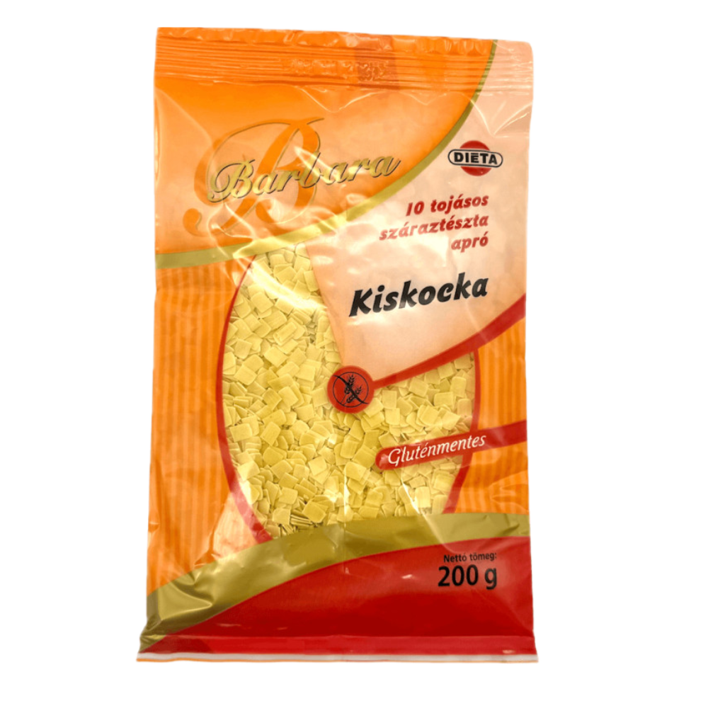 Paste fara gluten patratele 200gr Barbara