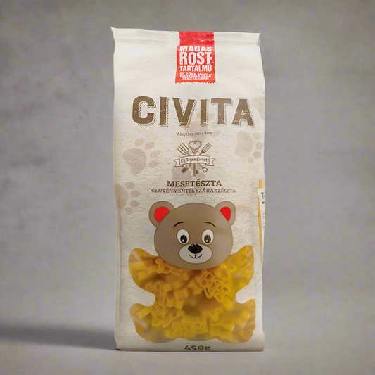 Paste fara gluten din porumb pentru copii ursulet 450gr Civita