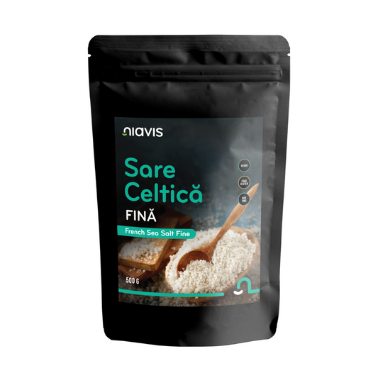 Sare Celtica fina fara gluten 500gr Niavis