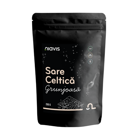 Sare Celtica grunjoasa fara gluten 250gr Niavis