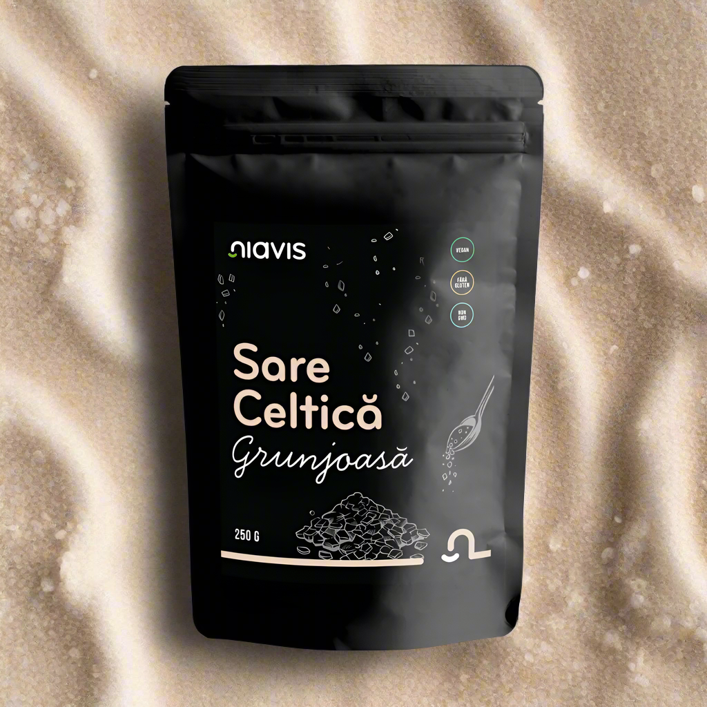 Sare Celtica grunjoasa fara gluten 250gr Niavis