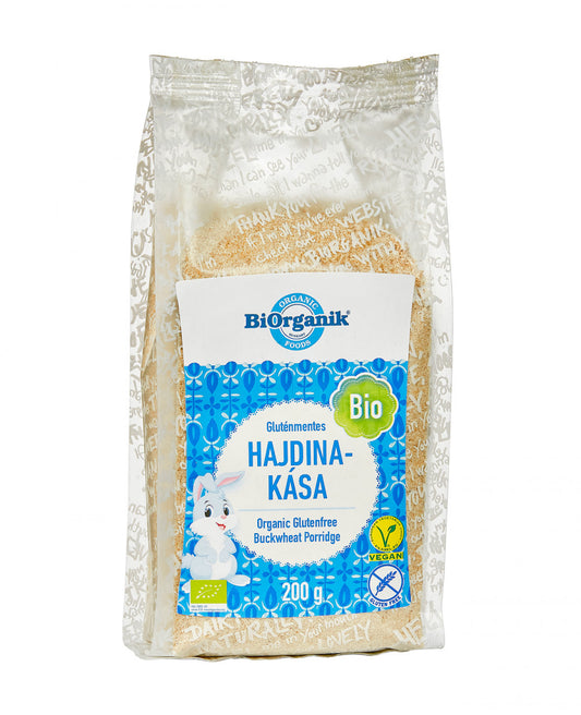 Gris de hrisca instant bio, fara gluten 200gr Biorganik