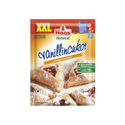 Zahar vanilat fara gluten XXL 40gr Haas