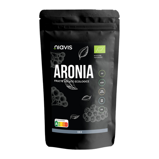 Aronia fara gluten, bio 125g Niavis