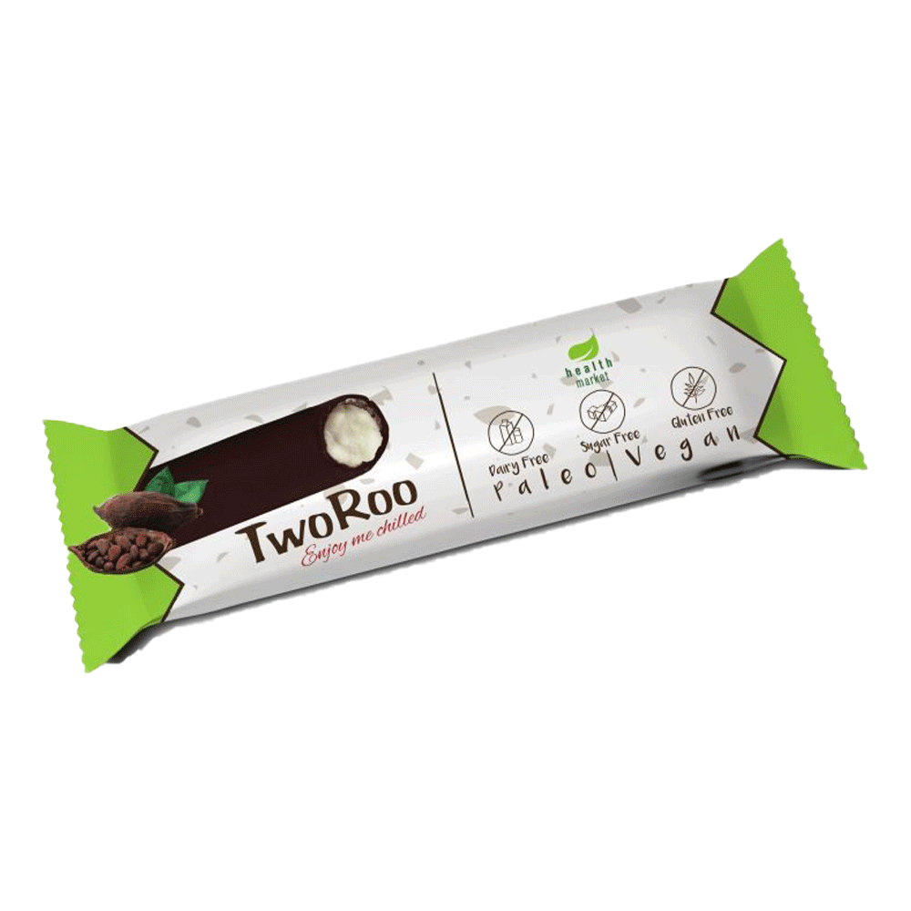 Baton vegan, fara gluten cu vanilie si lamaie Tworoo 30gr Health Market