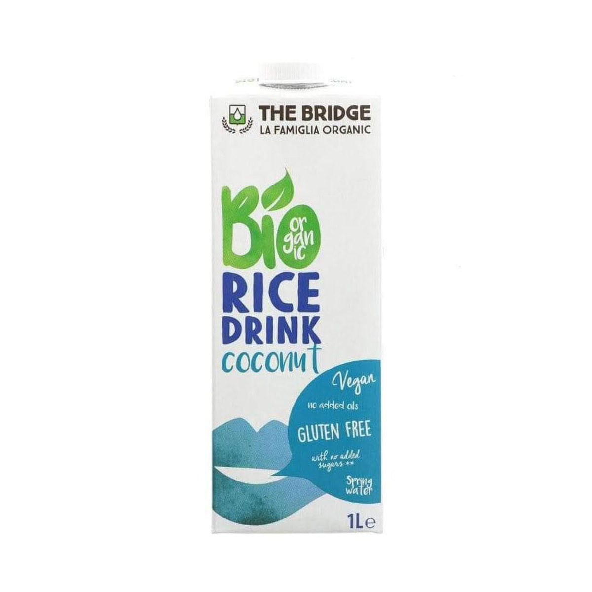 Lapte orez si cocos fara gluten bio 1l The Bridge