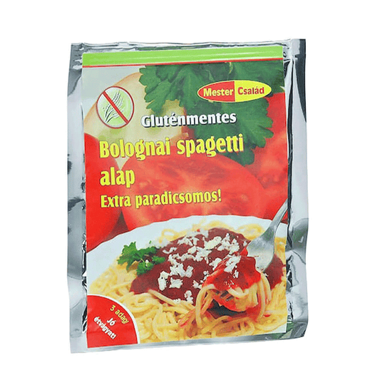 Baza de spaghete bolognese fara gluten 50g Mester