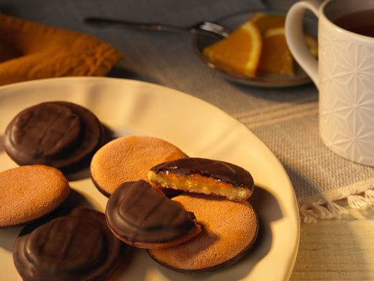 Biscuiti fara gluten cu jeleu de portocale Orangino 150gr Schar