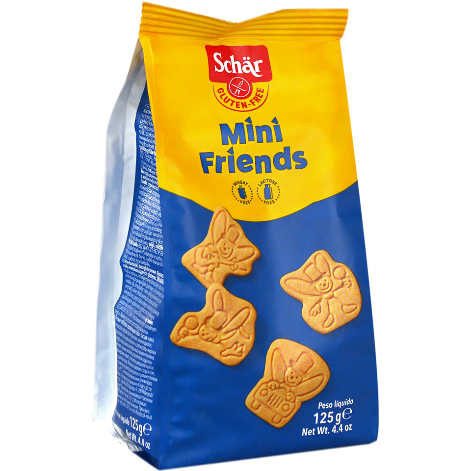 Biscuiti fara gluten Mini Friends 125g Schar