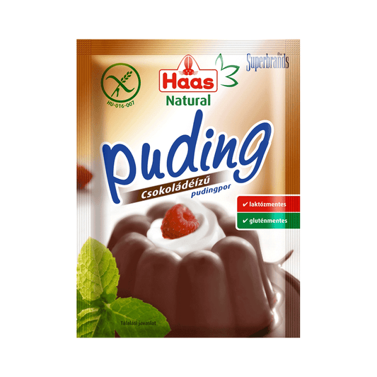 Budinca fara gluten cu ciocolata 40g Haas