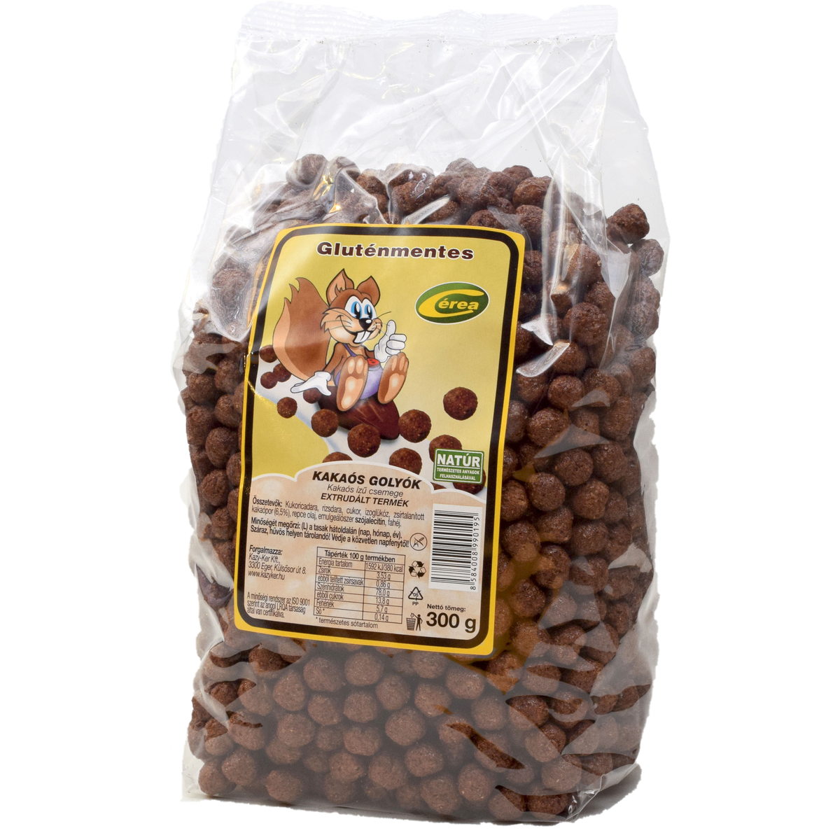 Cereale cu cacao fara gluten bilute 300gr Cerea
