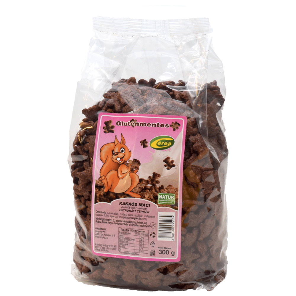 Cereale cu cacao fara gluten ursuleti 300gr Cerea
