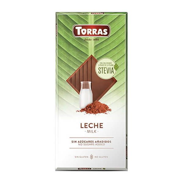 Ciocolata cu lapte fara gluten 100gr Torras