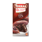 Ciocolata neagra fara gluten dark 75gr Torras