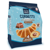 Cornulete cu ciocolata fara gluten Cornetti 240gr NutriFree