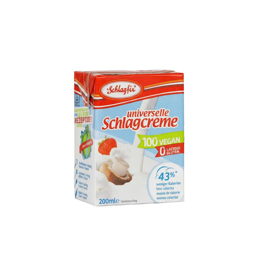 Crema vegana pentru frisca fara gluten 200ml Schlagfix